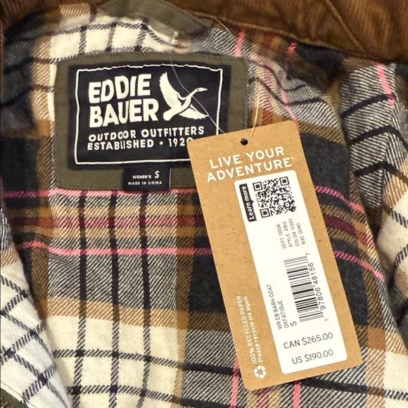 Olive Women's EB Barn Coat - Picture 8 of 12